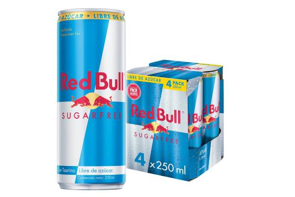 4Pack Red Bull Sugar Free