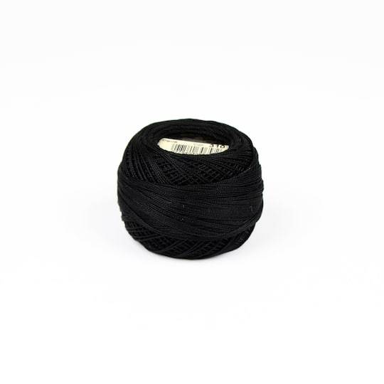 Dmc Pearl Cotton Thread Ball, 310 Black