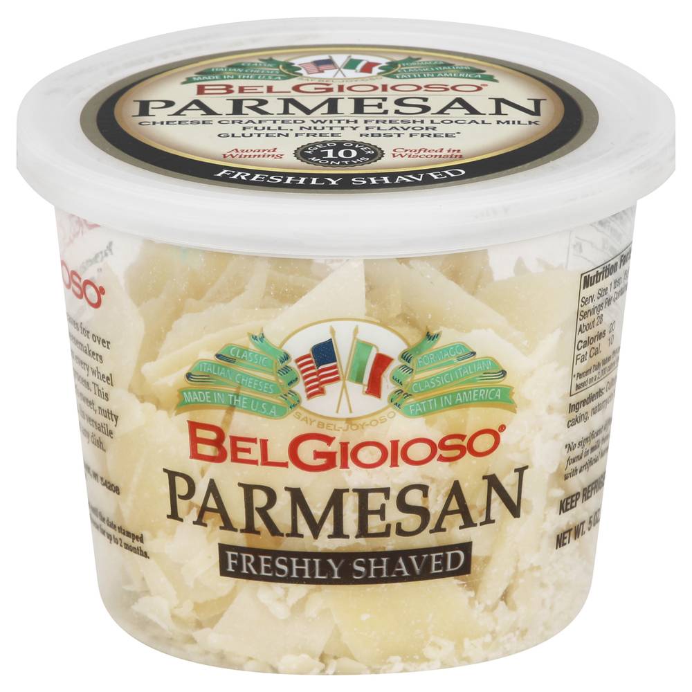 BelGioioso Freshly Shaved Parmesan Cheese (5 oz)