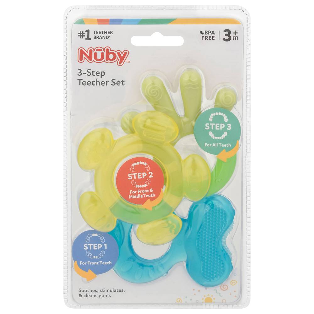 Nby 3 Stage Teether Set