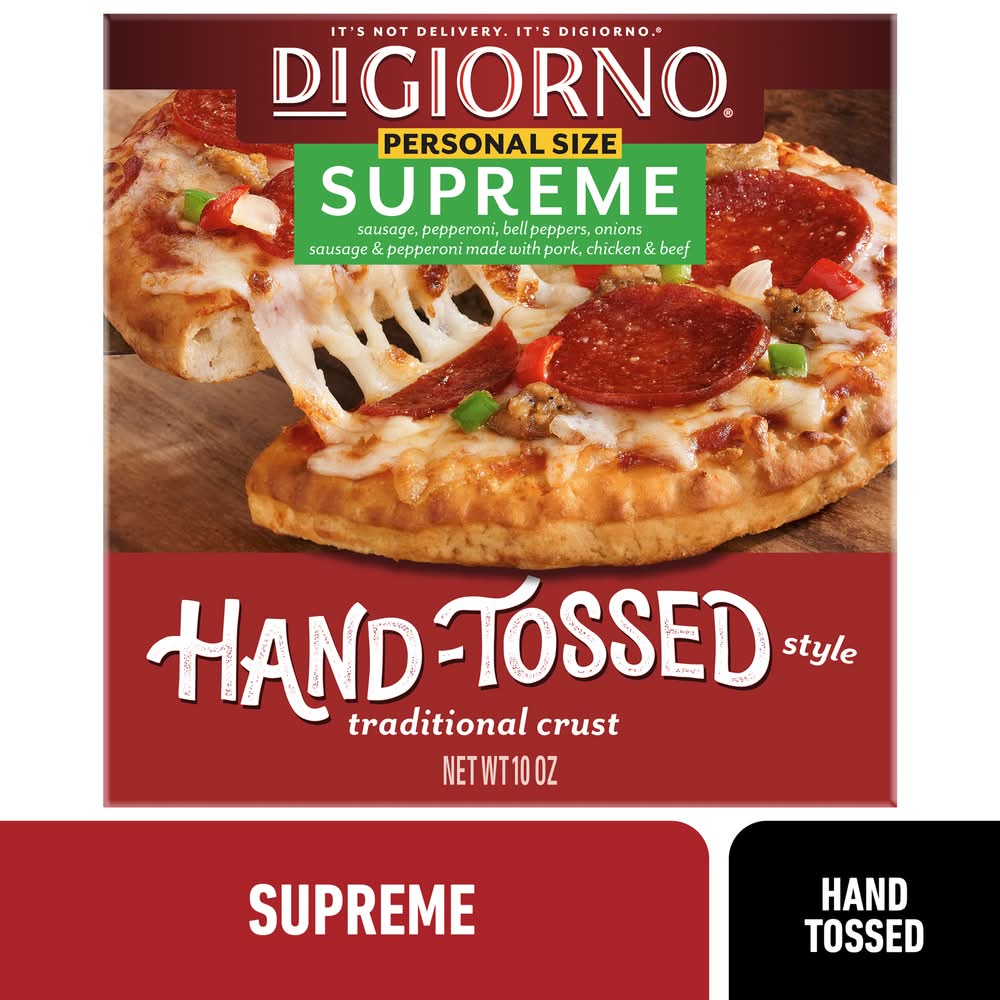 DiGiorno Supreme Frozen Hand-Tossed Style Traditional Crust Pizza (10 oz)