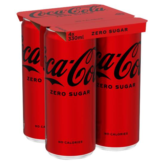 Coca-Cola Zero Sugar 4x330ml
