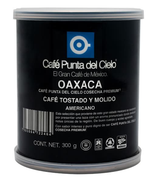 Punta del Cielo · Café oaxaca de cosecha prémium molido americano (300 g)
