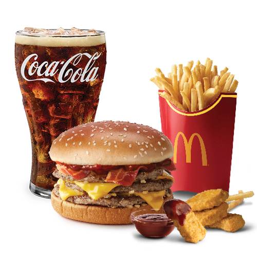 After Party: McCombo Grande Bacon Triple con McNuggets