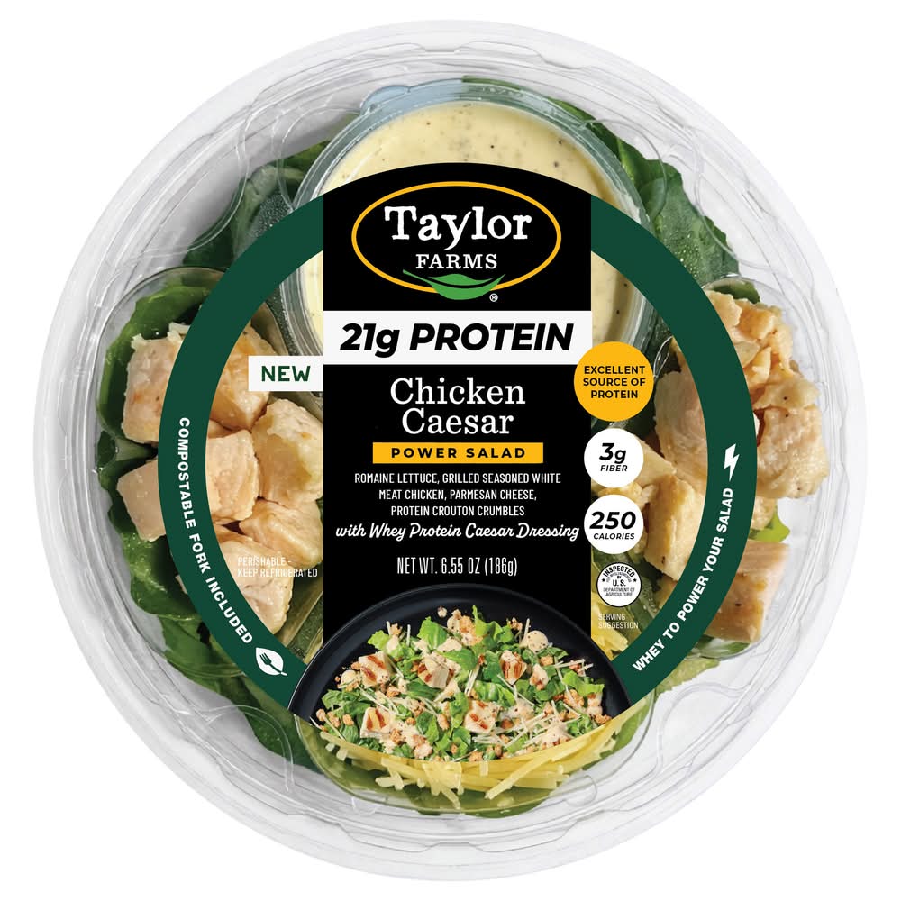 Taylor Farms Chicken Caesar Salad Bowl (6.55 oz)