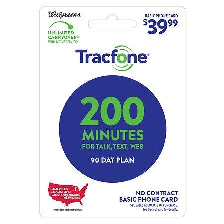 TracFone Prepaid Wireless Airtime Card 39.99 - 1.0 EA