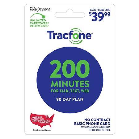 TracFone Prepaid Wireless Airtime Card