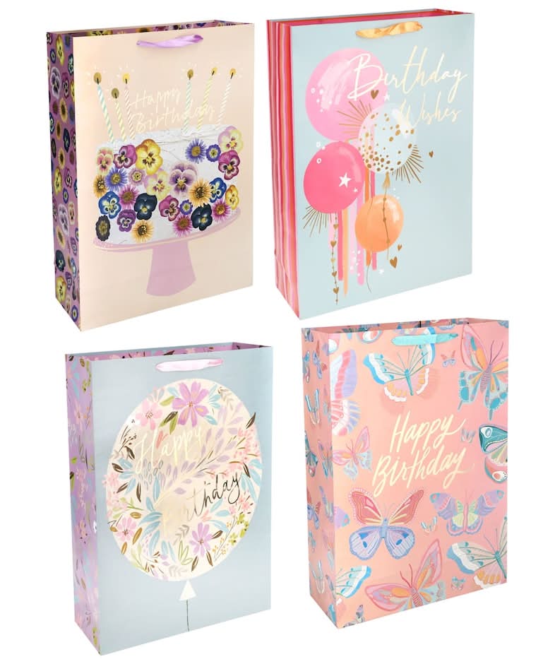 Birthday Gift Bags, XL