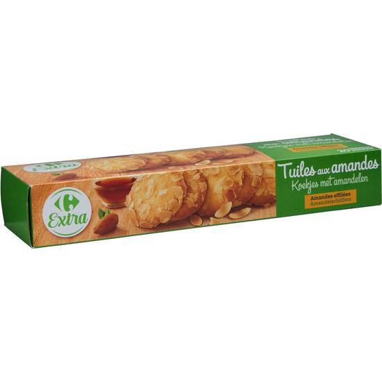 Carrefour Extra - Biscuits tuiles aux amandes (20)