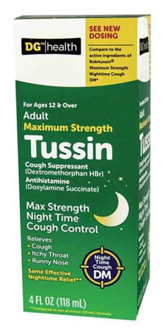 Dg Health Maximum Strength Tussin Dm 4 Oz