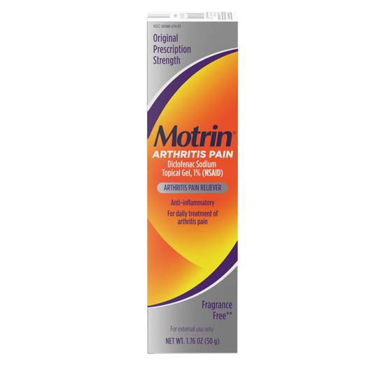 Motrin Arthritis Pain Relief Diclofenac Sodium Topical Gel - 1.76 oz