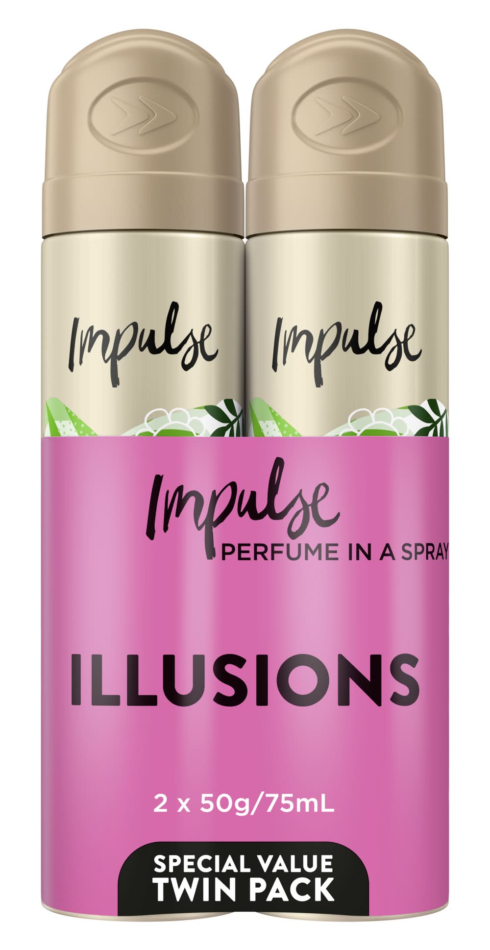 Impulse Illusions Body Spray Twin pack Delivery Near Me | Order Online