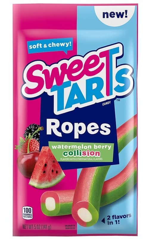 Sweetarts Ropes Watermelon Collision 5oz