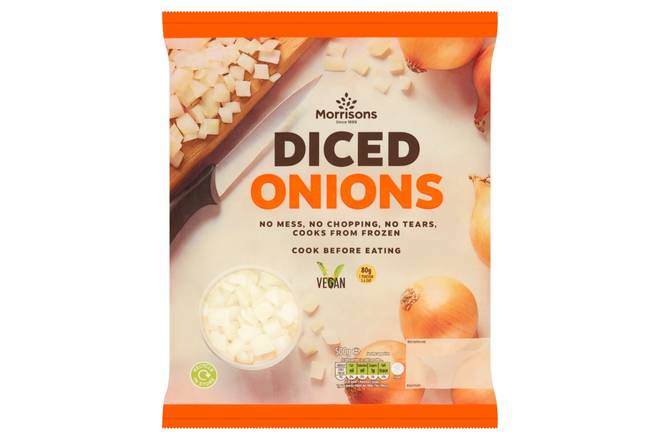 Morrisons Diced Onions 500g