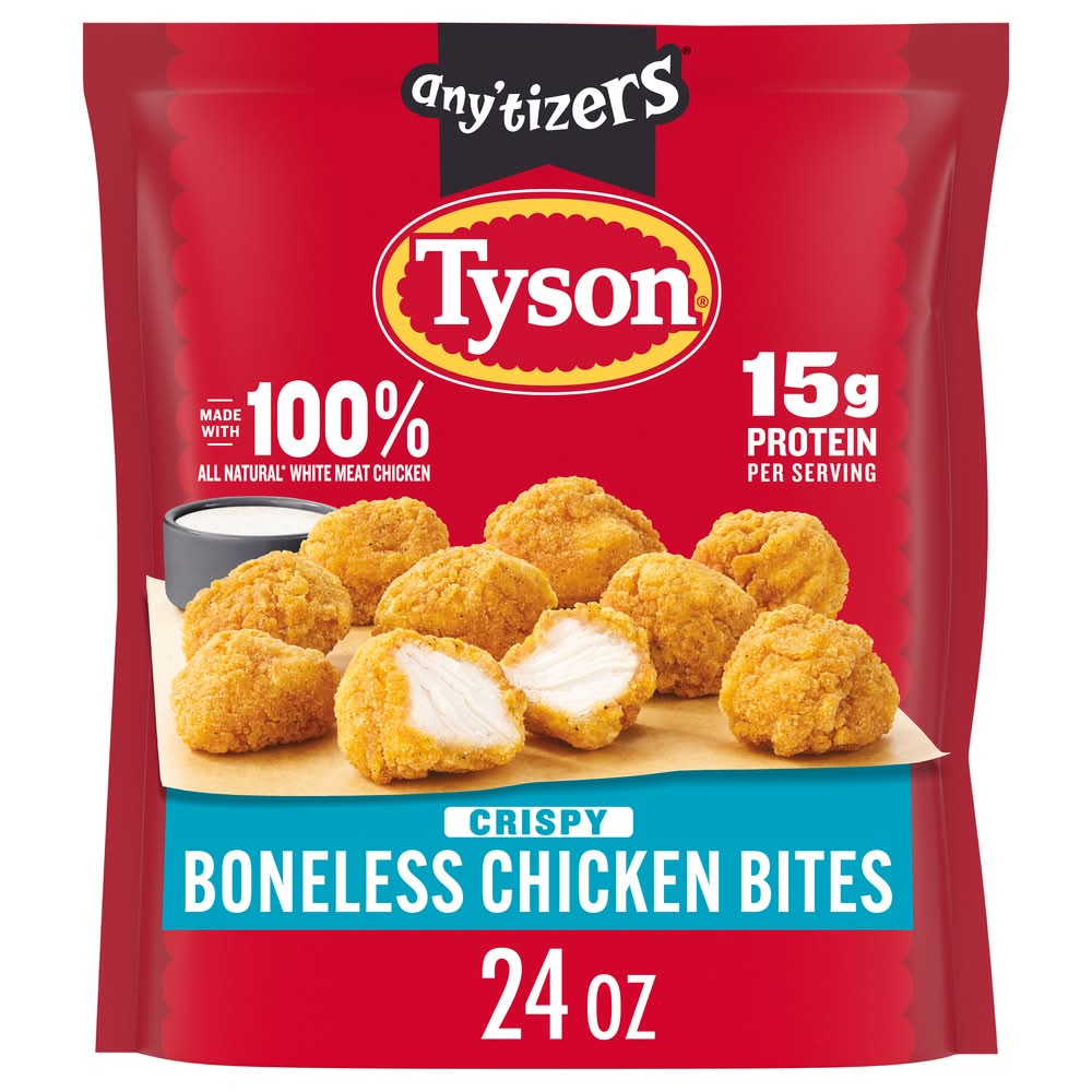 Tyson Any'tizers Crispy Boneless Chicken Bites (24 oz)