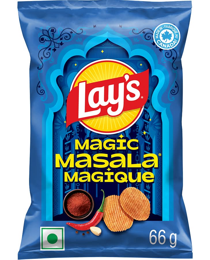 Lay's Potato Chips, Magic Masala (66 g)