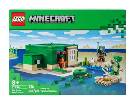 LEGO® Minecraft The Turtle Beach House Building Toy The Turtle Beach House