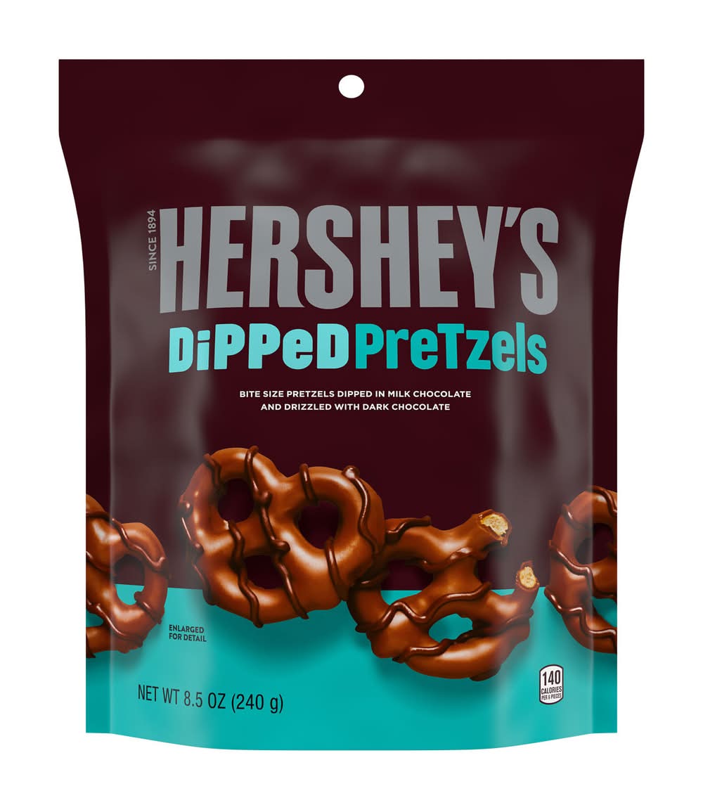 Hershey's Milk Chocolate Dipped Pretzels (8.5 oz)