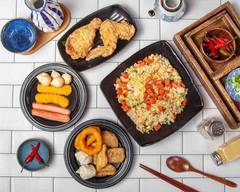 啃雞雞炸雞 炒飯