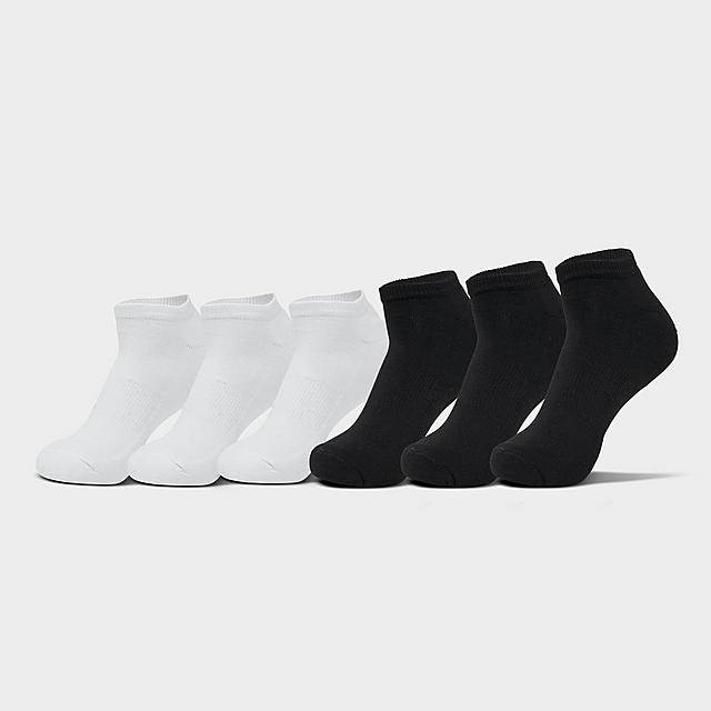 Sonneti Men's No-Show Socks (6 ct) (large/white/black)