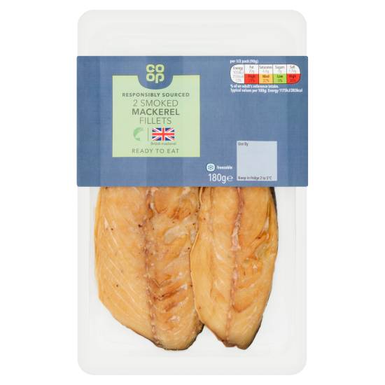 Co-op Smoked Mackerel Fillets (180g)