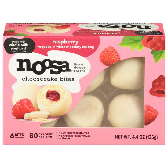 Noosa Cheesecake Bites Raspberry (4.4 oz)