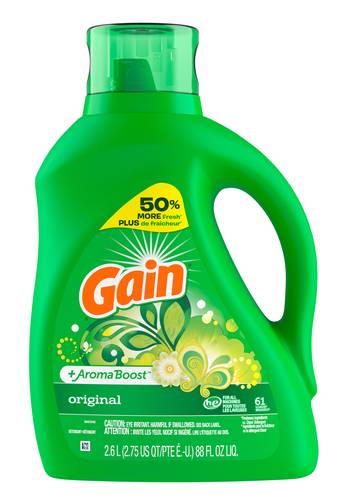 Gain Liquid Laundry Detergent, Original (2.6 L)