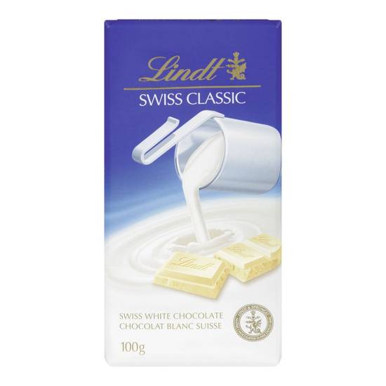 Lindt Swiss Classic White Chocolate (100 g)