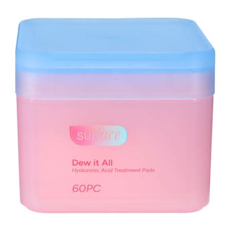 Surface™ Hyaluronic Acid Treatment Pads 60-Pieces Dew it All