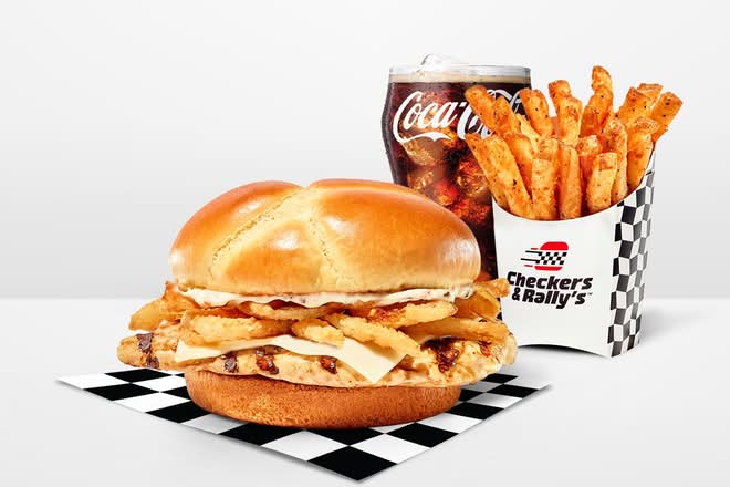 Garlic Swiss Clucker (Grilled) Combo