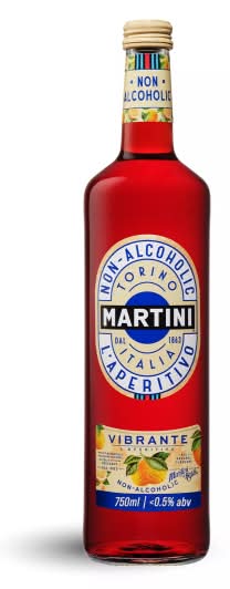 Martini Lemon, Vibrante Non-Alcoholic Aperitivo Cocktail (750ml)