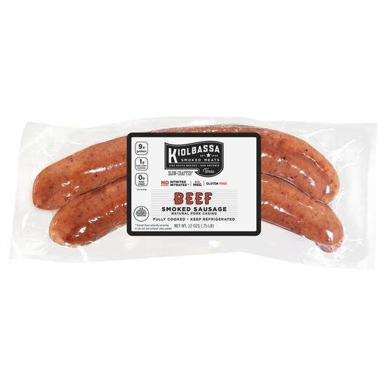 Kiolbassa clearance beef sausage