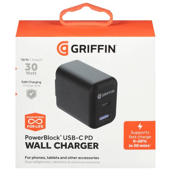 Griffin Powerblock Usb-C Pd Wall Charger