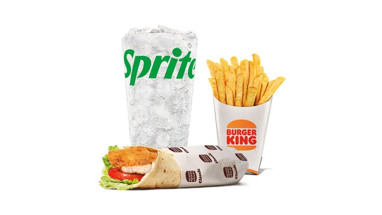 Royal Crispy Wrap Meal