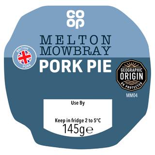 Co-op Melton Mowbray Pork Pie 145g