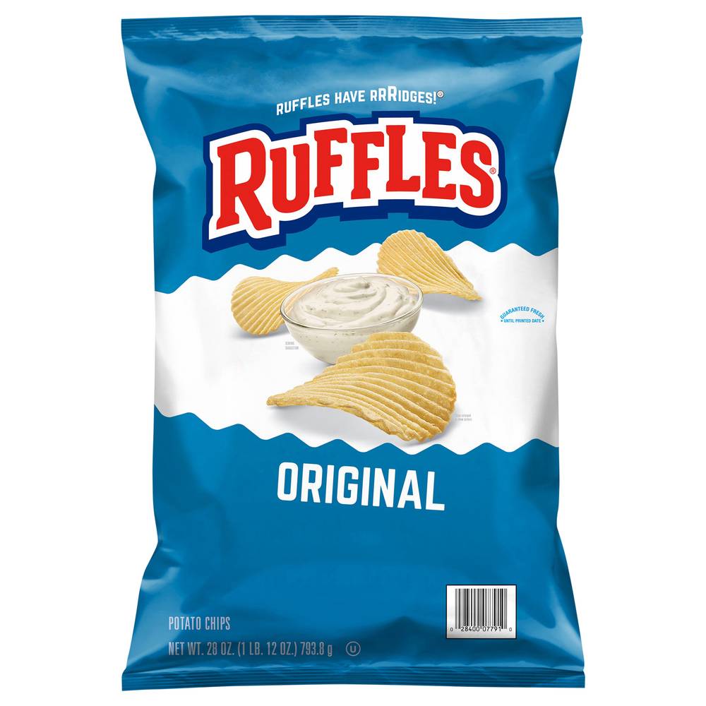 Ruffles Original Potato Chips (28 oz)