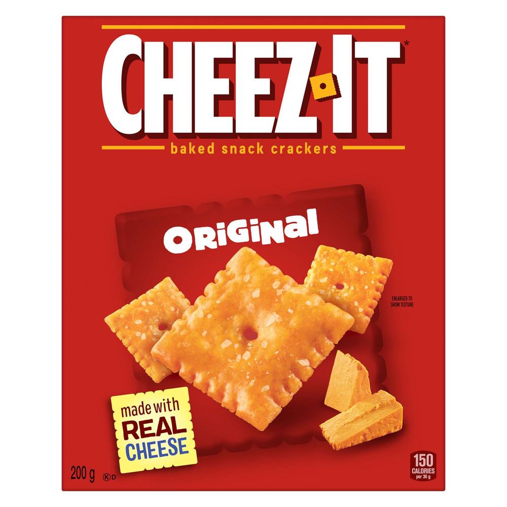 Cheez-It Original Baked Snack Crackers (200 g)