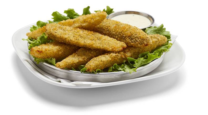 Cornichons frits / Deep Fried Pickle Wedges