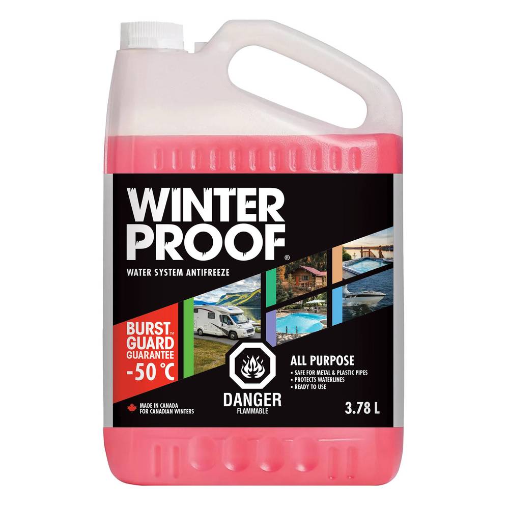 Winterproof Rv Antifreeze -50 4X3.78L