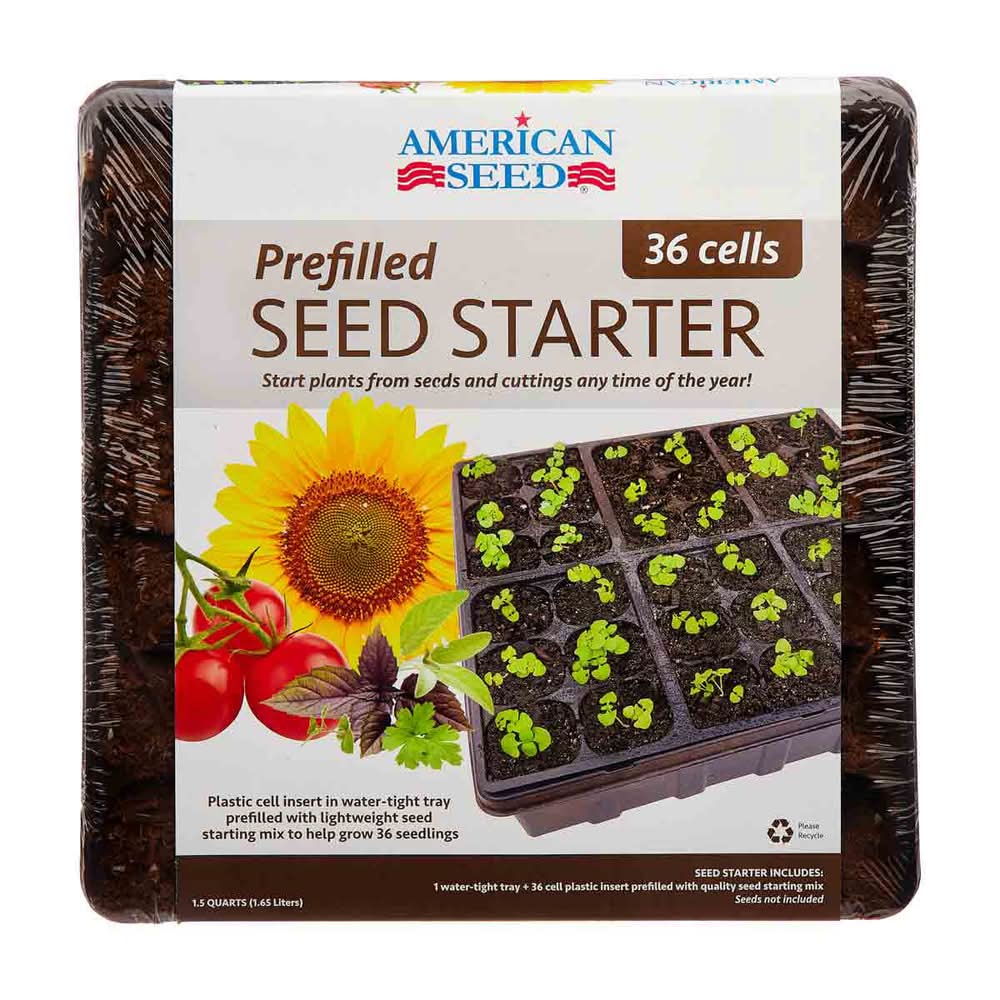 Summer Seed Prefilled Seed Starter Tray (36 ct)