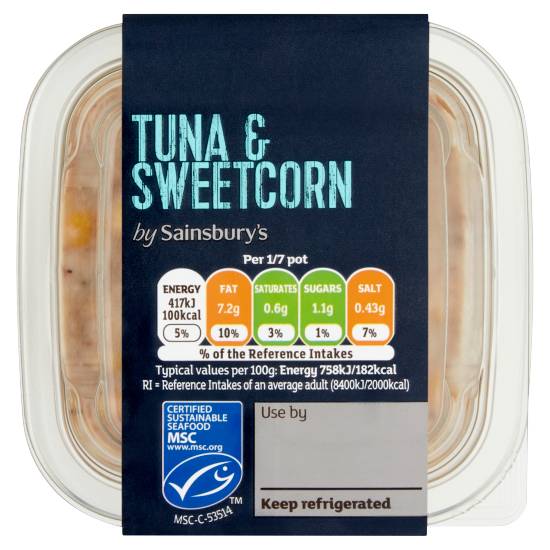 Sainsbury's Tuna & Sweetcorn Deli Filler (385g)