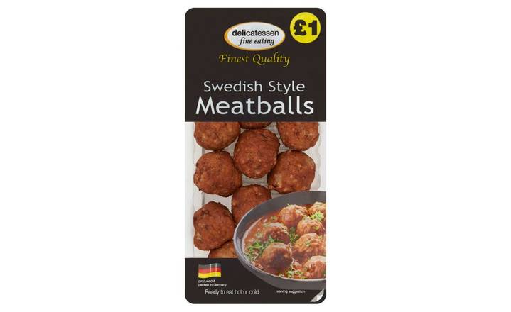Delicatessen Fine Eating Swedish Style Meatballs 200g (376783) 