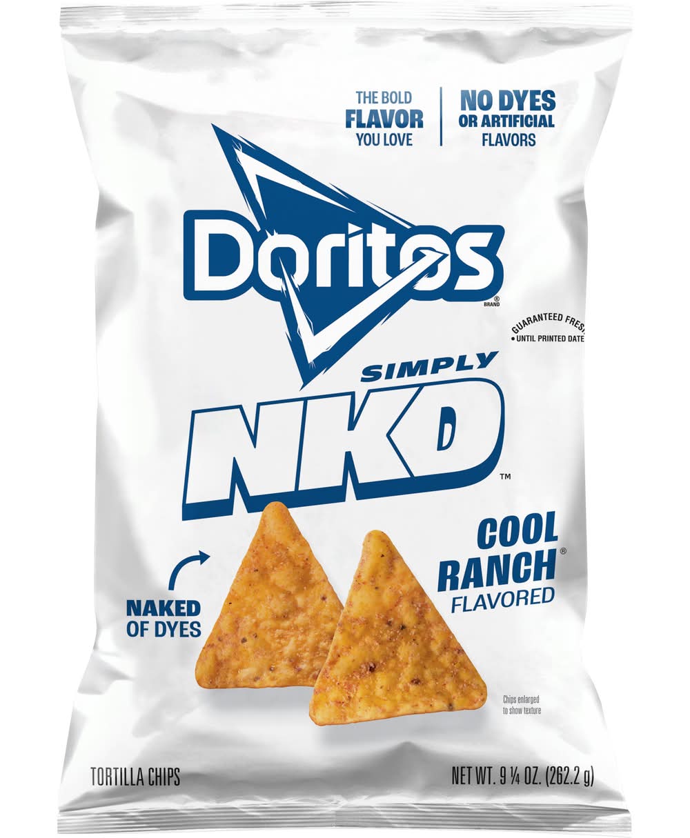 Doritos Simply Tortilla Chips, Cool Ranch (9.25 oz)