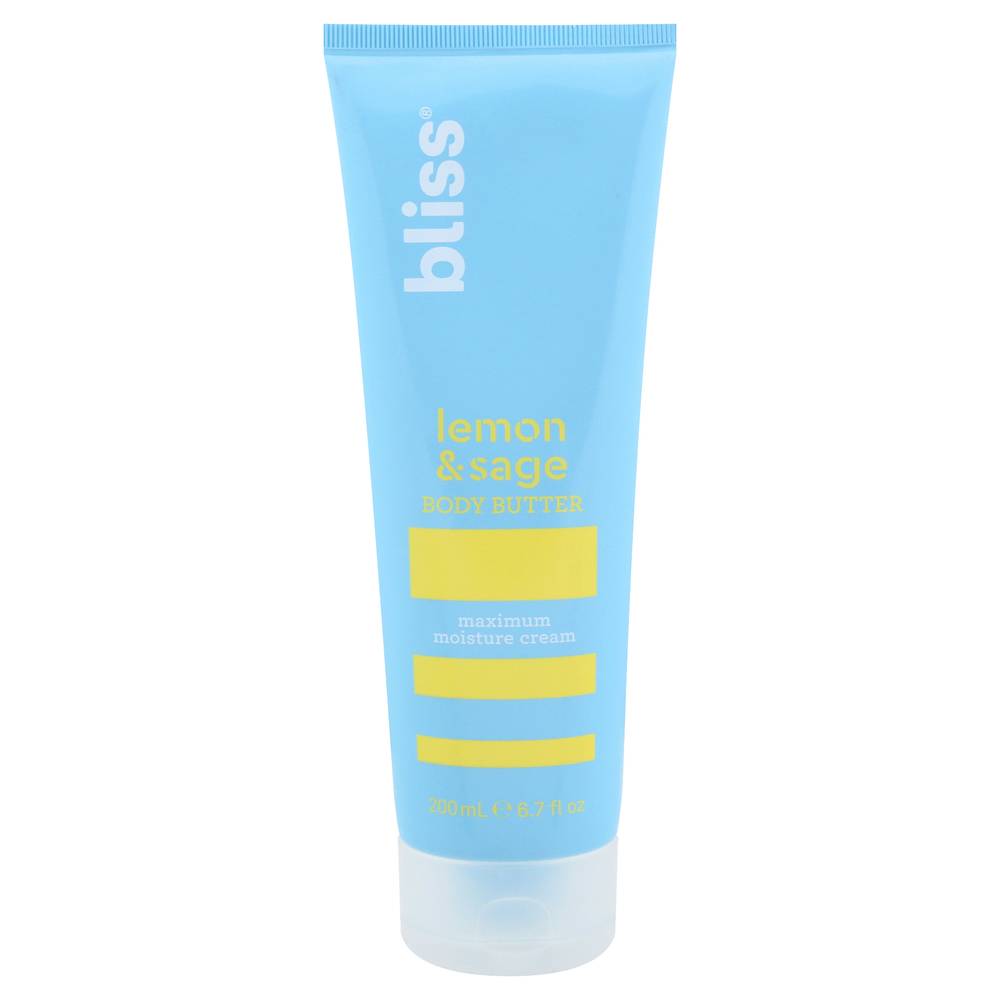 Bliss Lemon & Sage Body Butter Maximum Moisture Cream