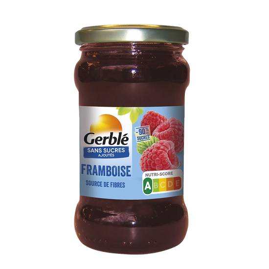 Gerble - Confiture framboise s/sucres ajoutés