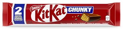 KitKat Chunky King Chocolate Wafer Bar (85 g, 2 ct)