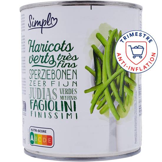 Simpl - Haricots verts très fins