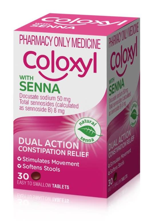 Coloxyl With Senna Tablets 30s