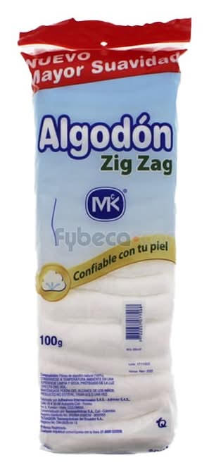 Algodon Zigzag Funda 100G