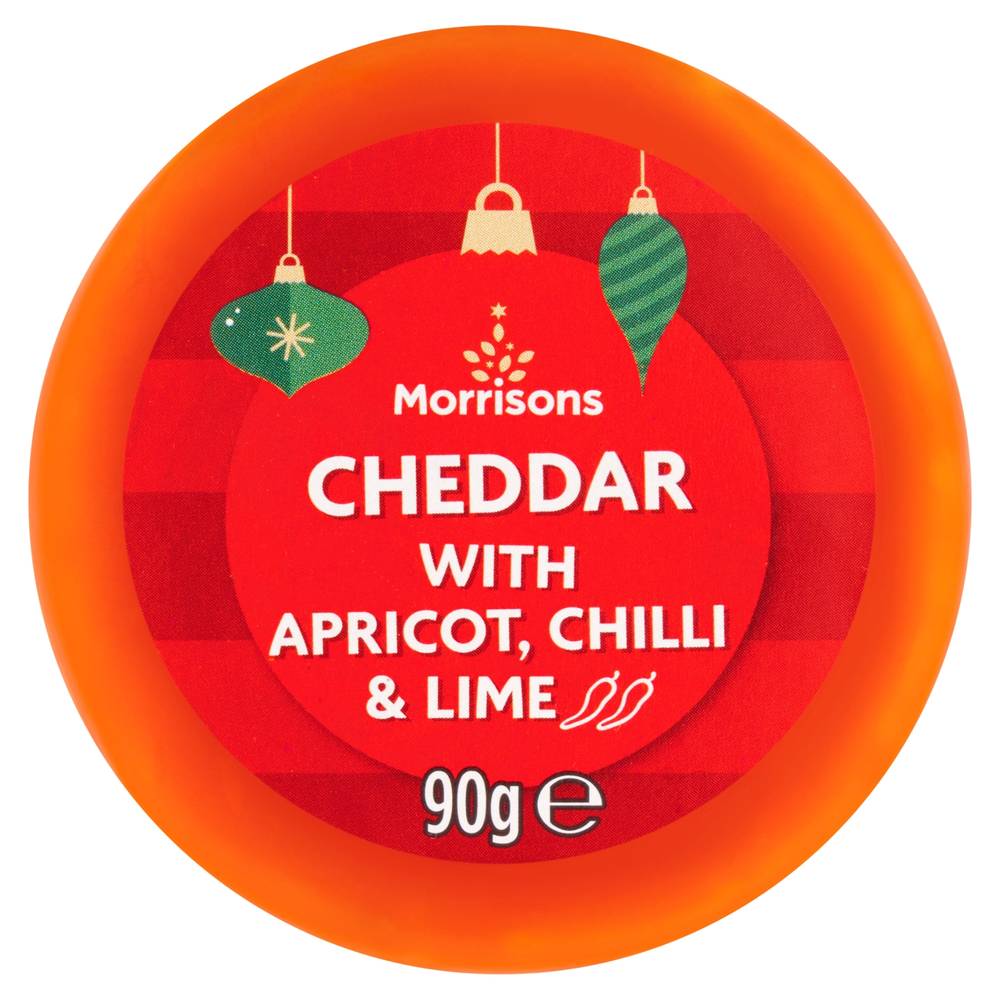 Morrisons Apricot-Chilli-Lime, Cheddar Cheese (90g)